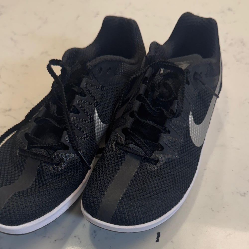 Nike Rival Distance Track & Field Spikes – Black/White – New Without Tag